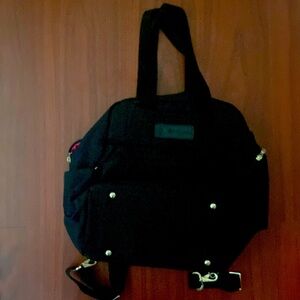 Sarah Wells diaper bag breast pump back carrier nwot New!!